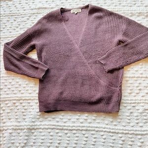 Womens eggplant sweater